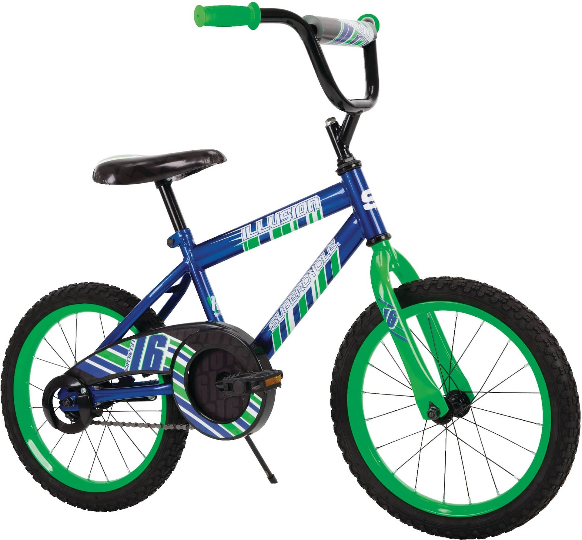 Blue 16 inch bike best sale