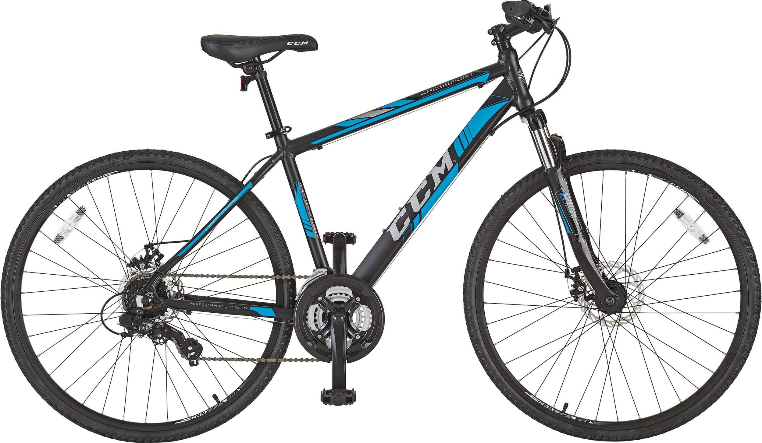 ccm excursion men's hybrid bike 700c review
