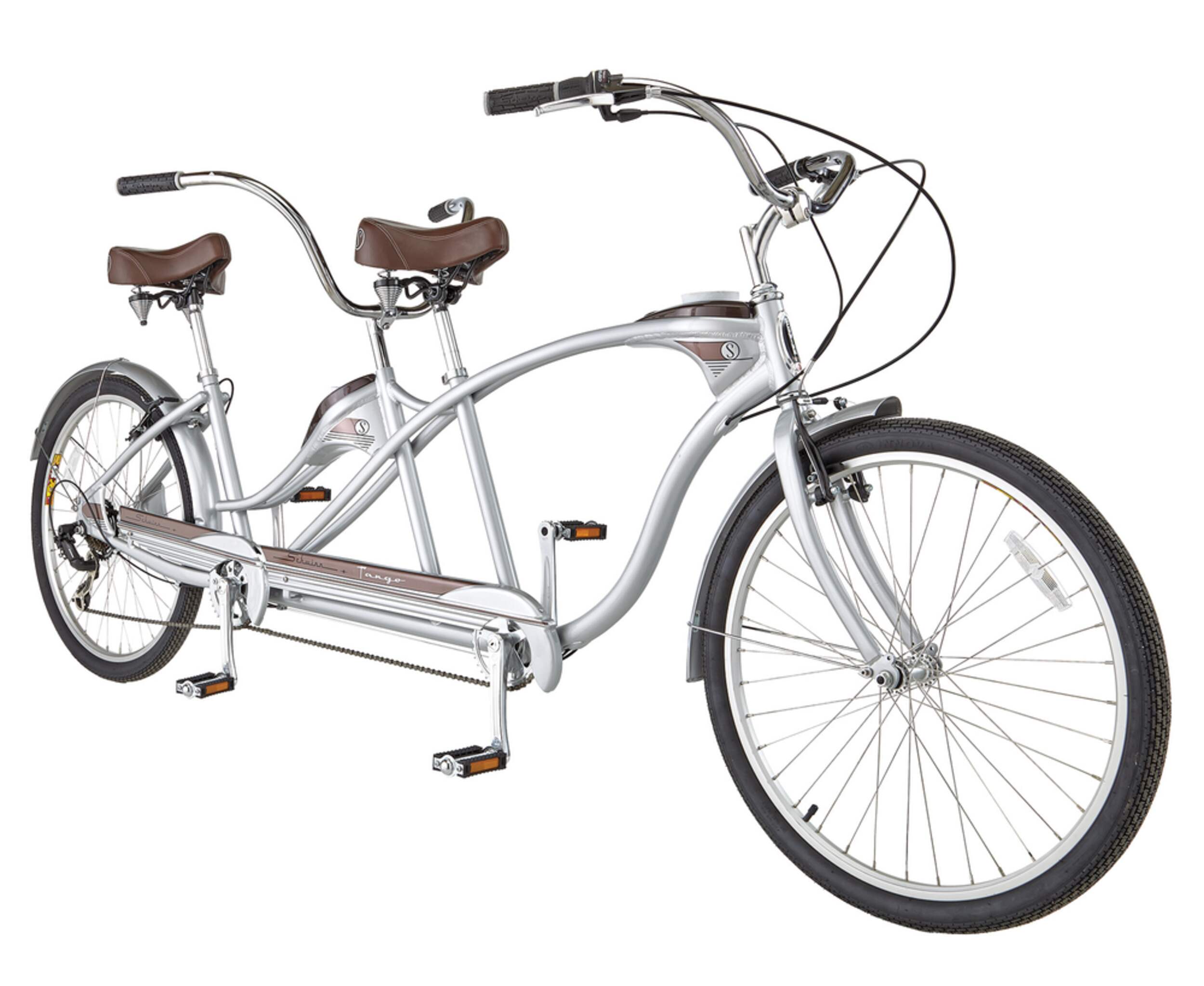 Schwinn Signature Series Tango Tandem Cruise Comfort Bike, 26-in ...