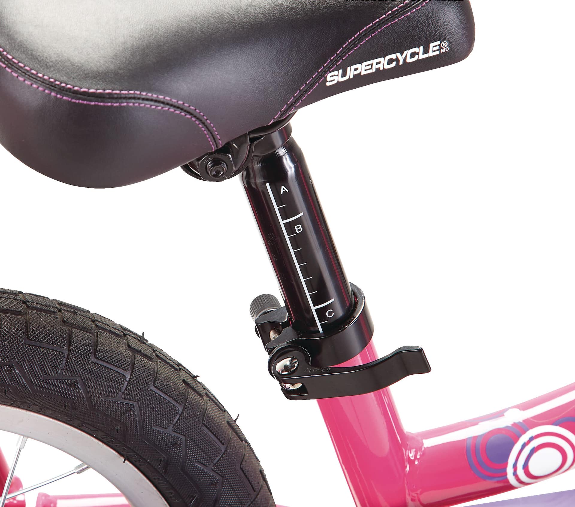 V lo Supercycle Kickstart enfant 14 po rose Canadian Tire