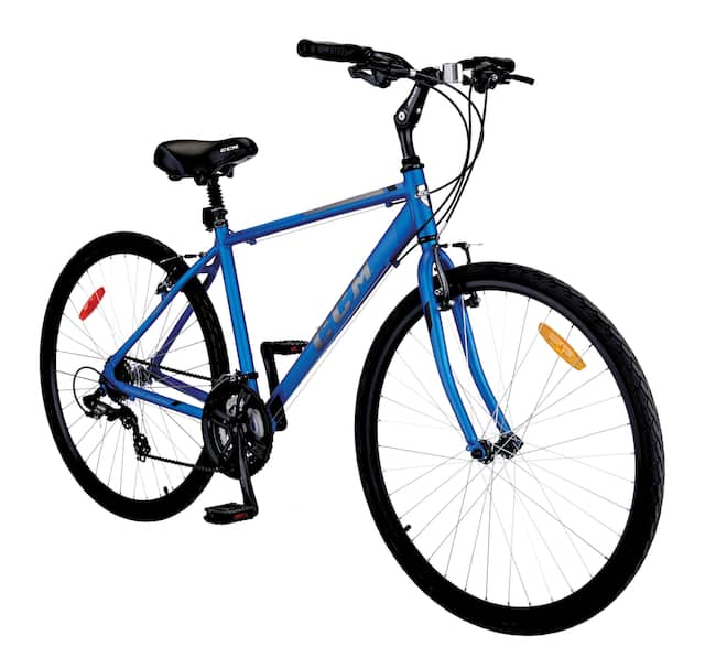 pacific cycle men's 700c hybrid bike