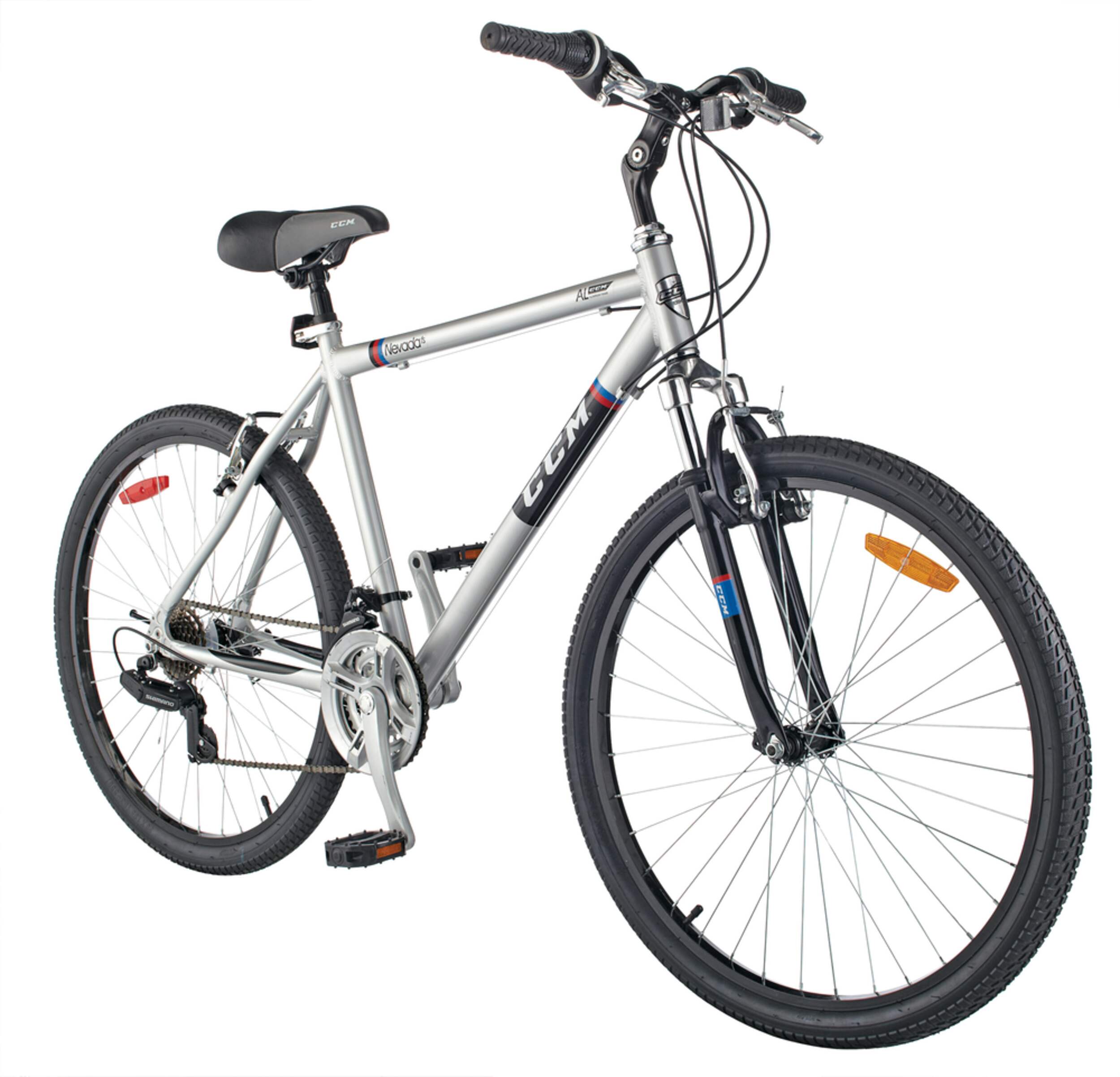 CCM Nevada Men's Comfort Bike, 26-in Front_Three_Fourths_Angled_Right