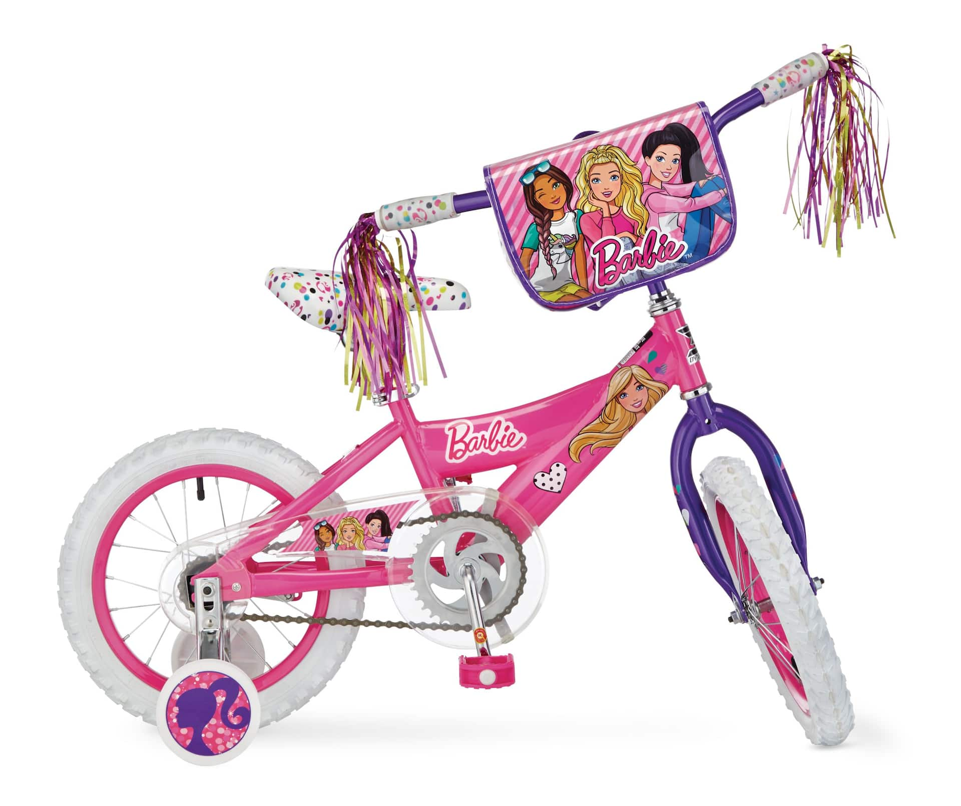 Barbie bike 14 inch best sale