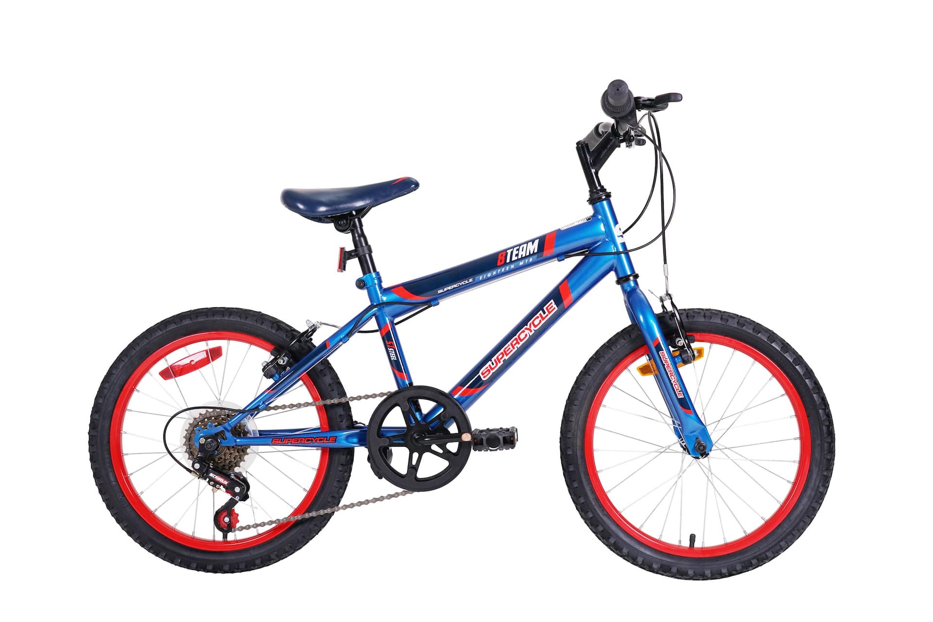 Supercycle Team 8 Kids Bike 18 in Blue Canadian Tire