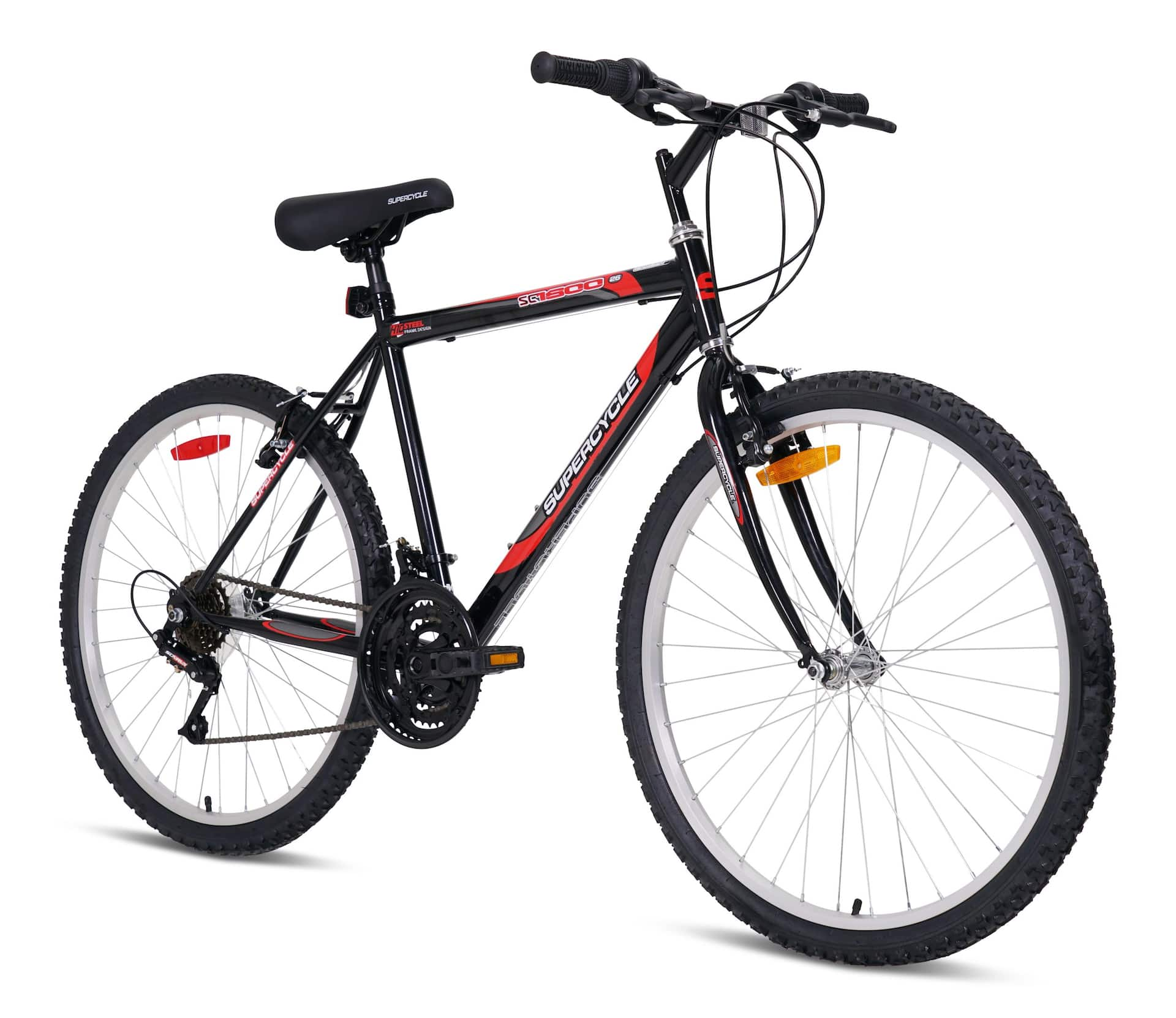 Supercycle 1800 Hardtail Mountain Bike 26 in Black Canadian Tire