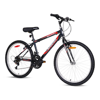 Vélo de montagne Supercycle 1800, 24 po, noir Front_Angled_Right