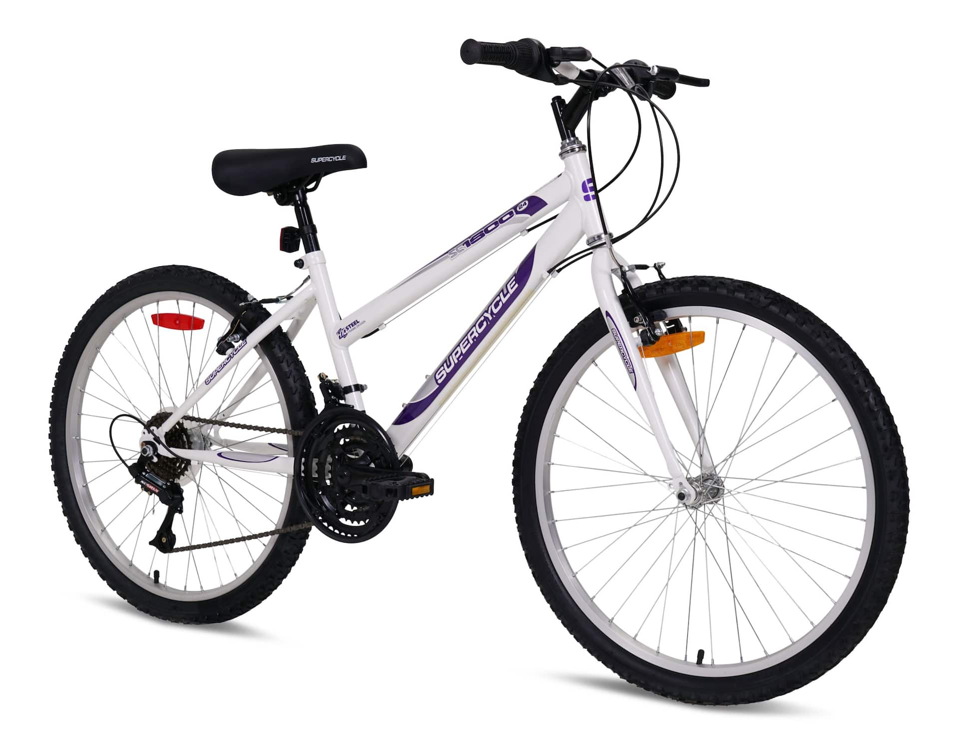 Supercycle 1800 Youth Rigid Mountain Bike 24 in White Canadian Tire