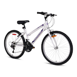 Vélo de montagne Supercycle 1800, rigide, jeune, 24po, blanc Front_Three_Fourths_Angled_Right