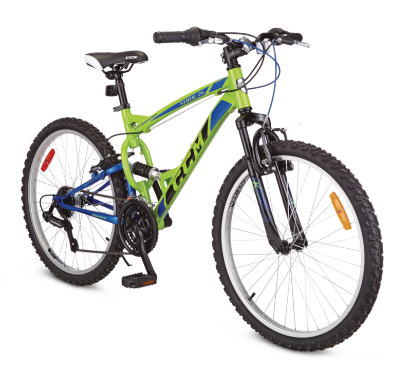 CCM Static Dual Suspension Youth Mountain Bike, 24in Canadian Tire