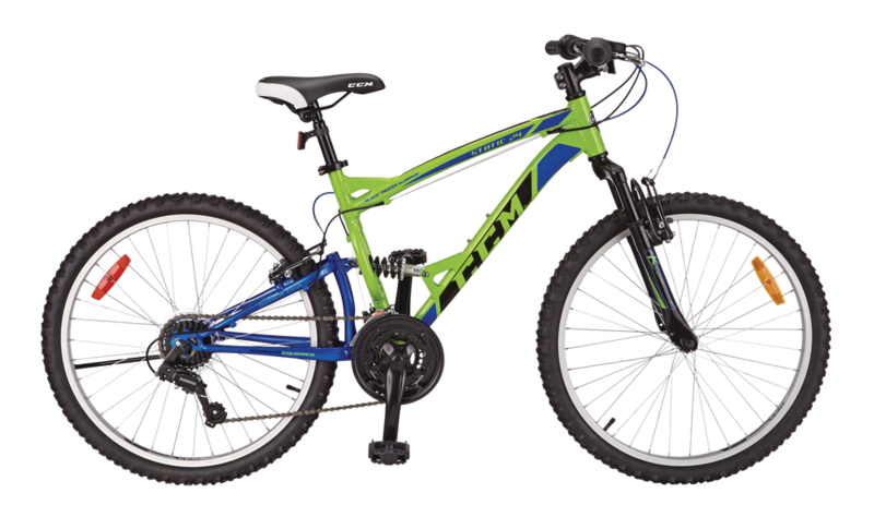 ccm mountain bike dual suspension