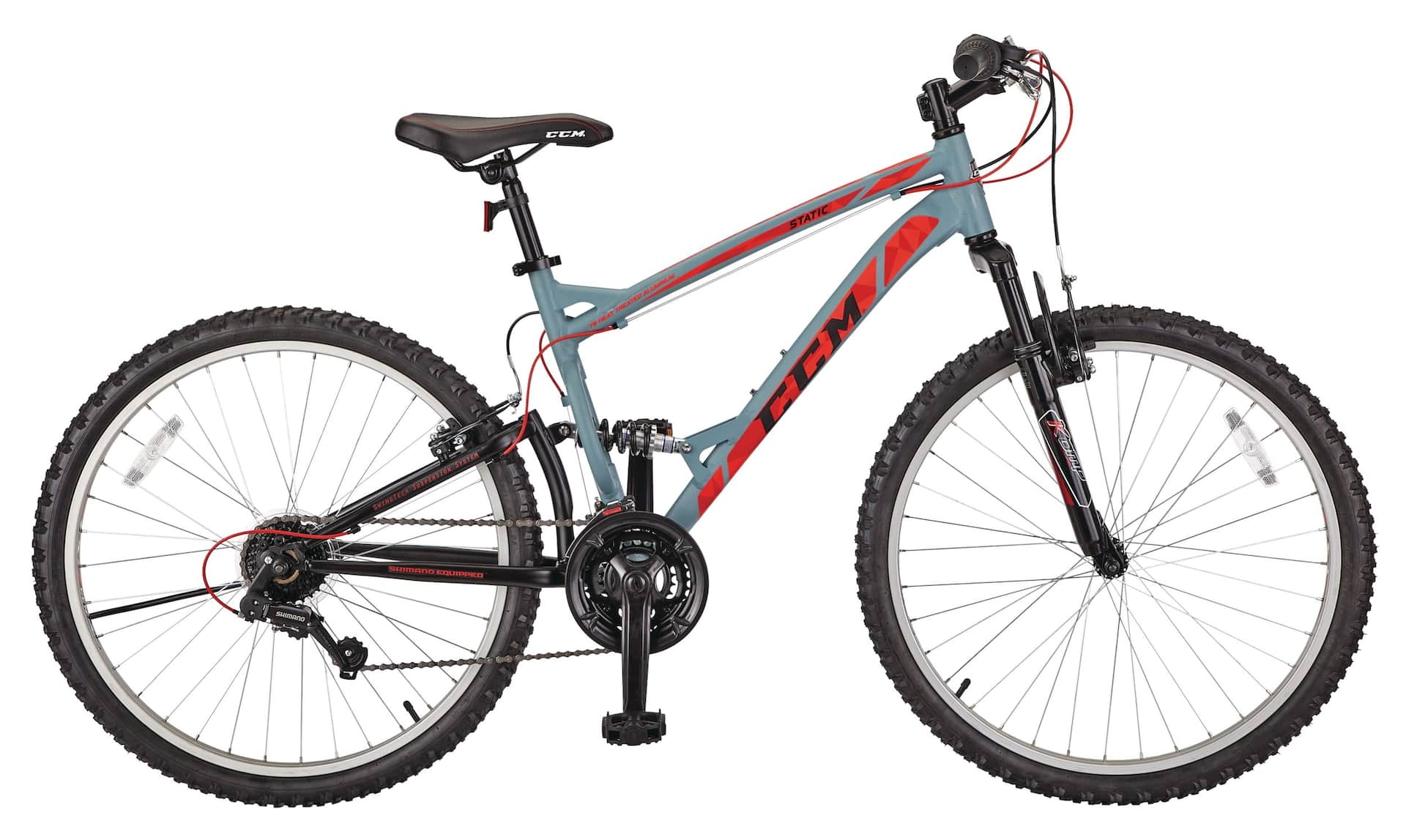 Ccm static dual store suspension mountain bike