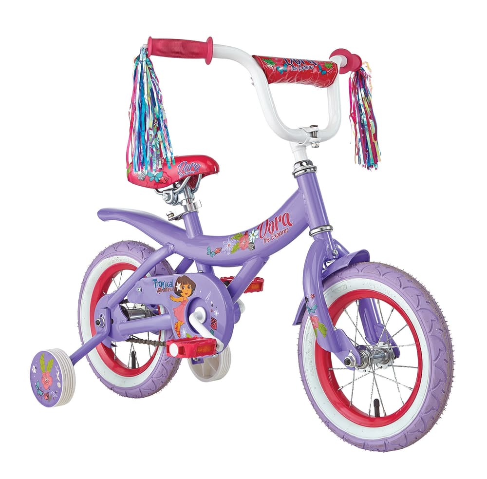 dora bike with training wheels