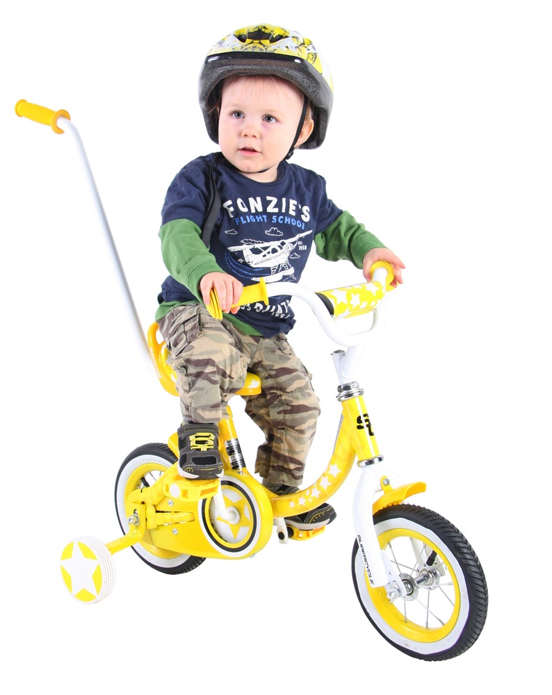 Kids' Bike with Push Handle, 10in Canadian Tire
