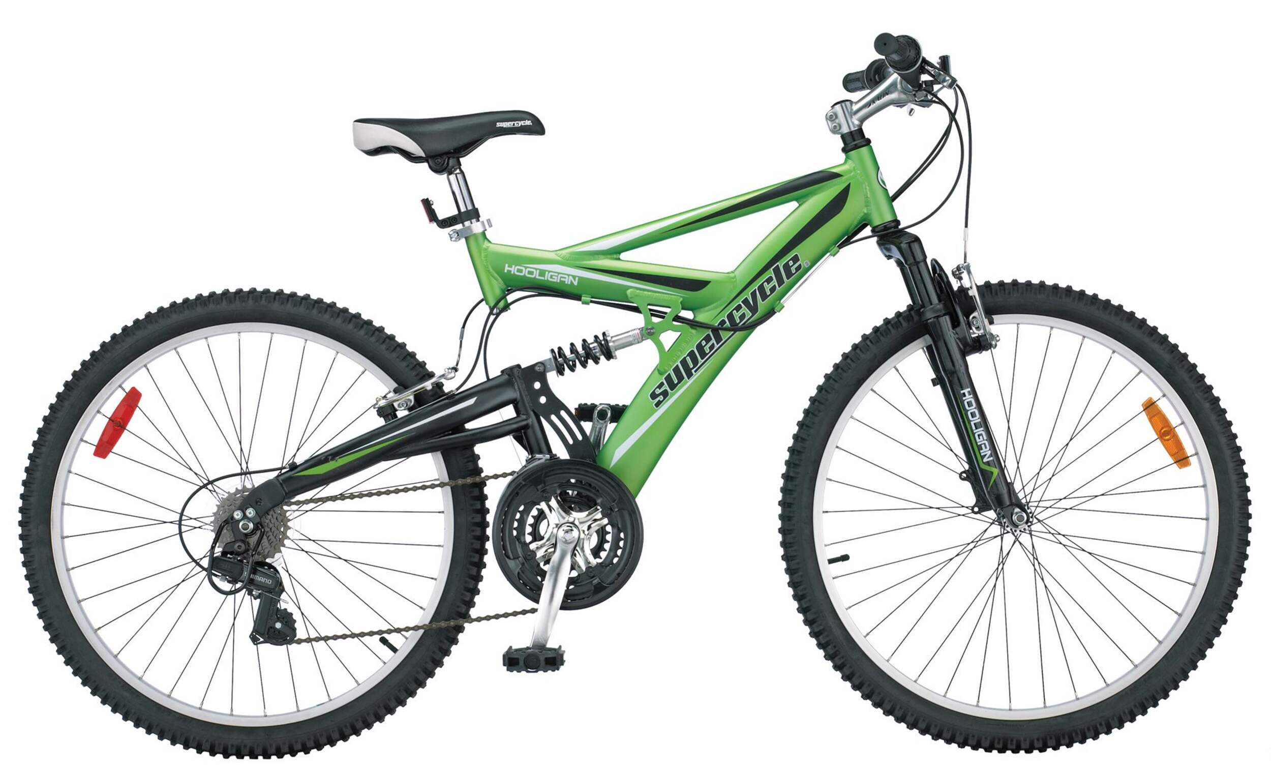 Supercycle Hooligan Full Suspension Mountain Bike, 26-in Side_Right