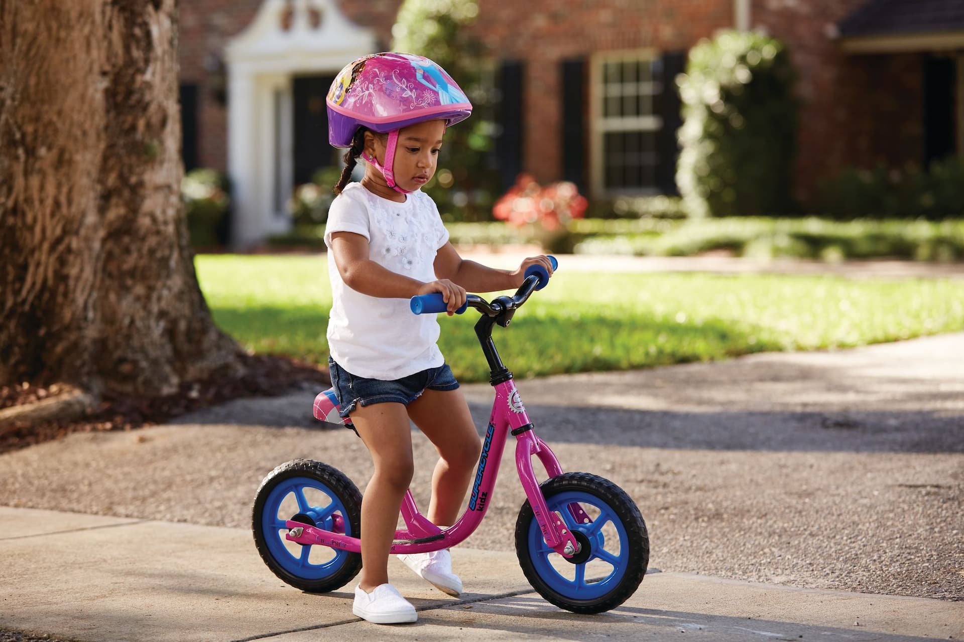 Supercycle Freewheeler Balance Bike Pink