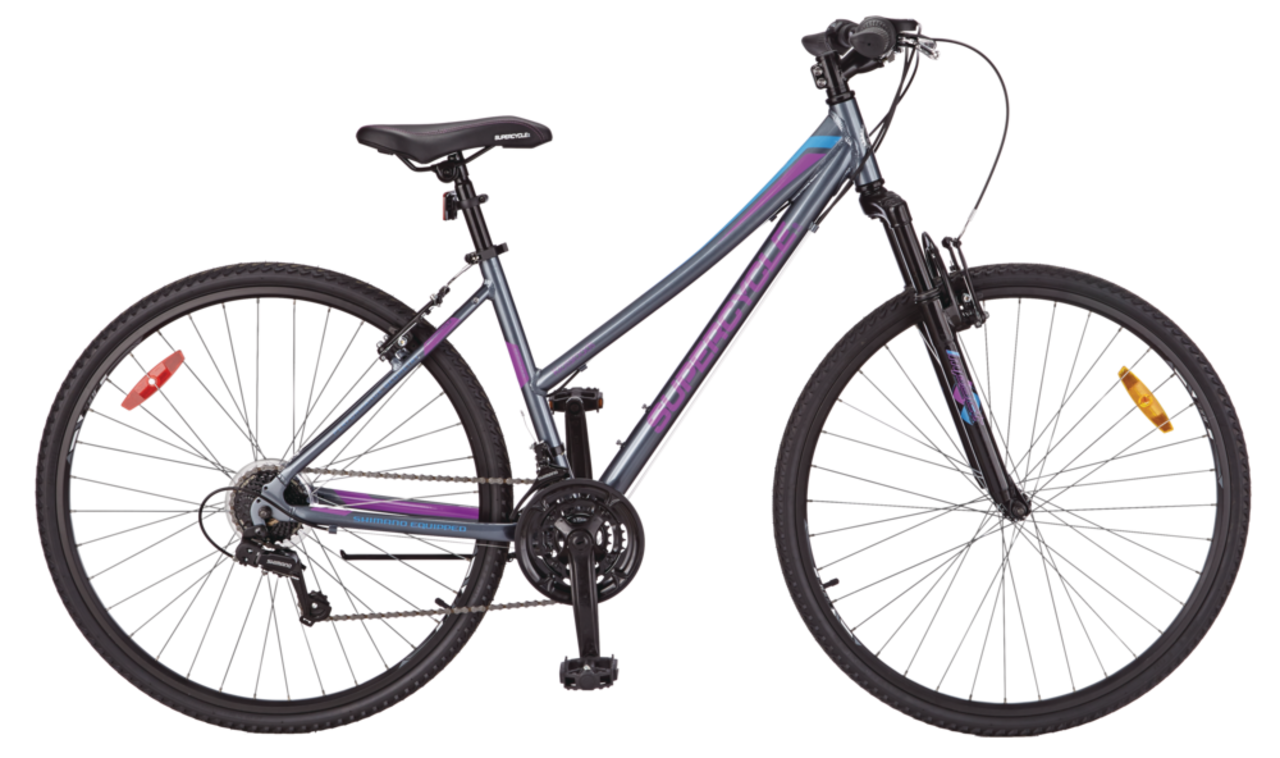 Supercycle Krossroads Hybrid Bike 700C Grey