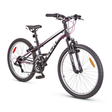 CCM Hardline Youth Mountain Bike, 21-Speed, 24-in Front_Three_Fourths_Angled_Right