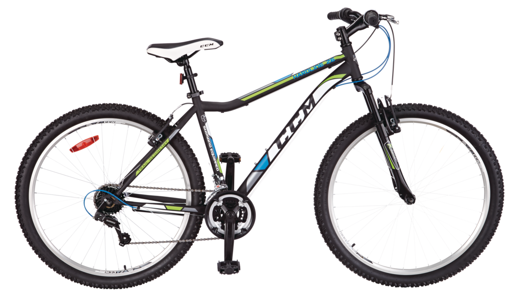 CCM Hardline Hardtail Mountain Bike, Black, 21Speed, 27.5in