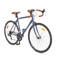 Supercycle Circuit Road Bike, 700C, Blue Front_Three_Fourths_Angled_Right