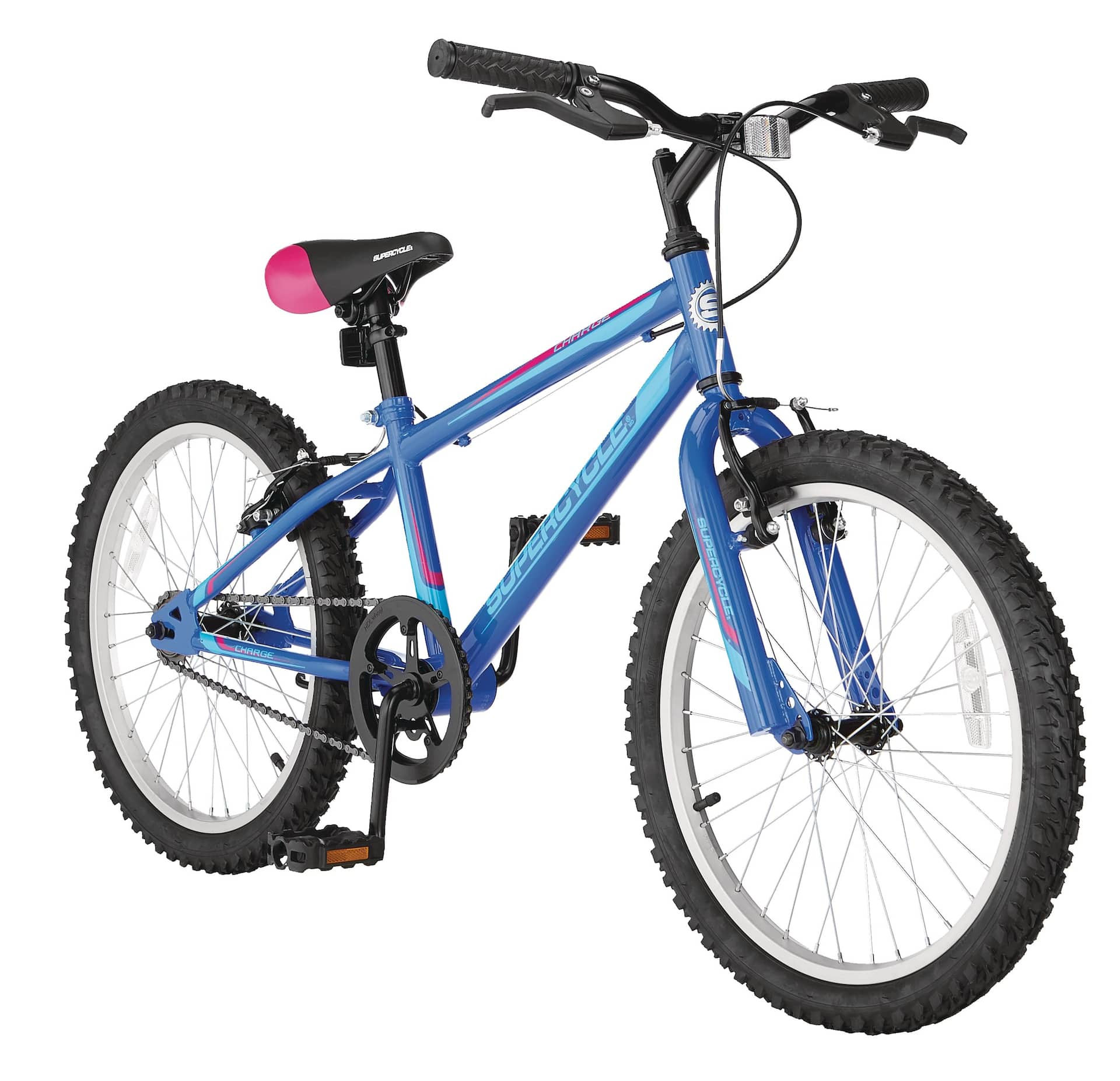 Supercycle Charge Youth Bike 20 in Blue Pink Canadian Tire