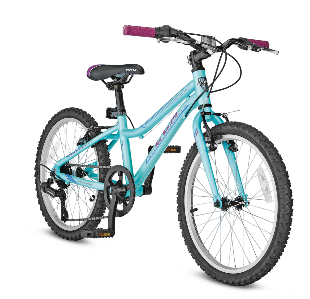 CCM Flow Youth Bike Turquoise 20 in Canadian Tire