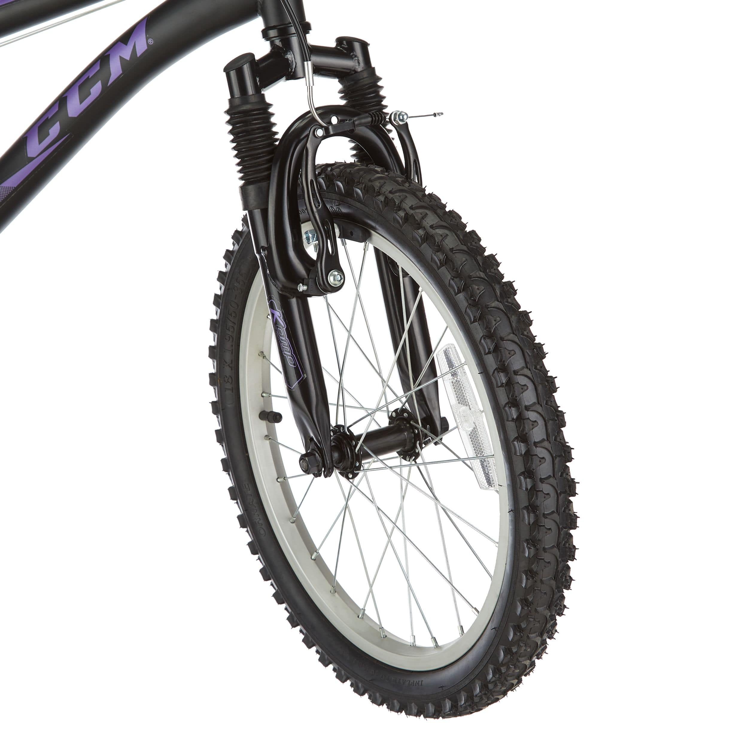 CCM Ruckus Kids Bike Black Purple 18 in Canadian Tire