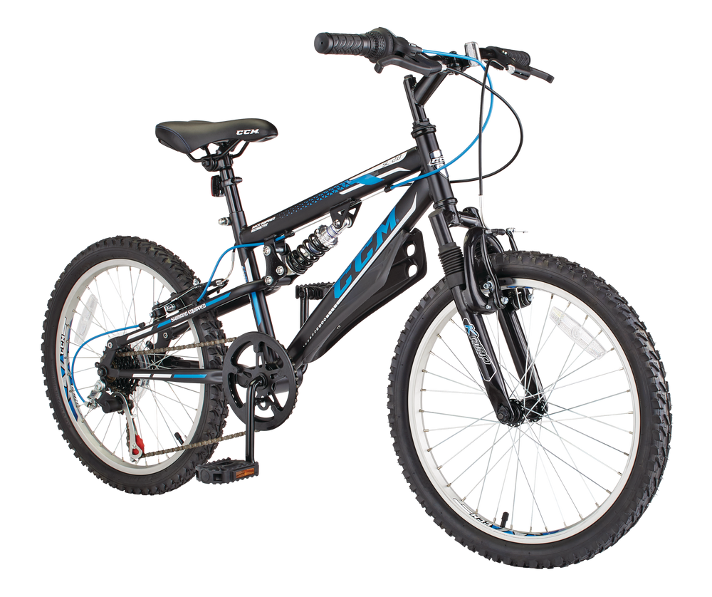 CCM SL 2.0 Dual Suspension Youth Bike, 6-Speed, 20-In | Canadian Tire