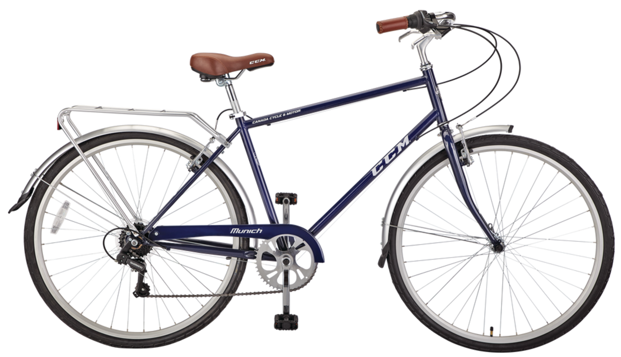 CCM Munich City Bike 700C 7 Speed Blue Canadian Tire