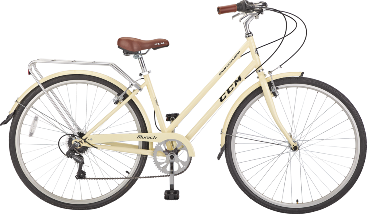 CCM Munich City Bike 700C 7 Speed White Canadian Tire