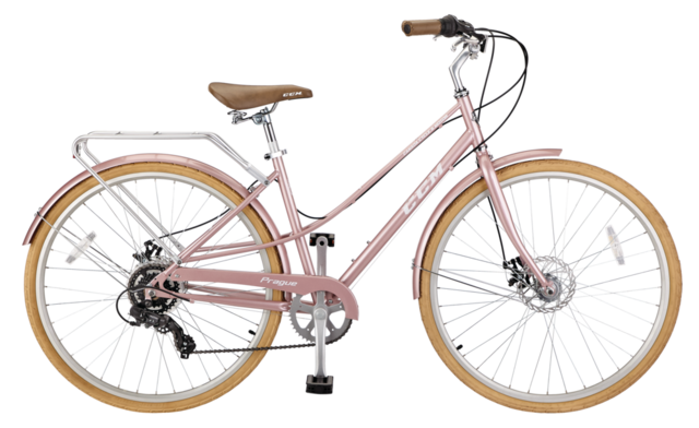 ccm munich women's city bike 700c review