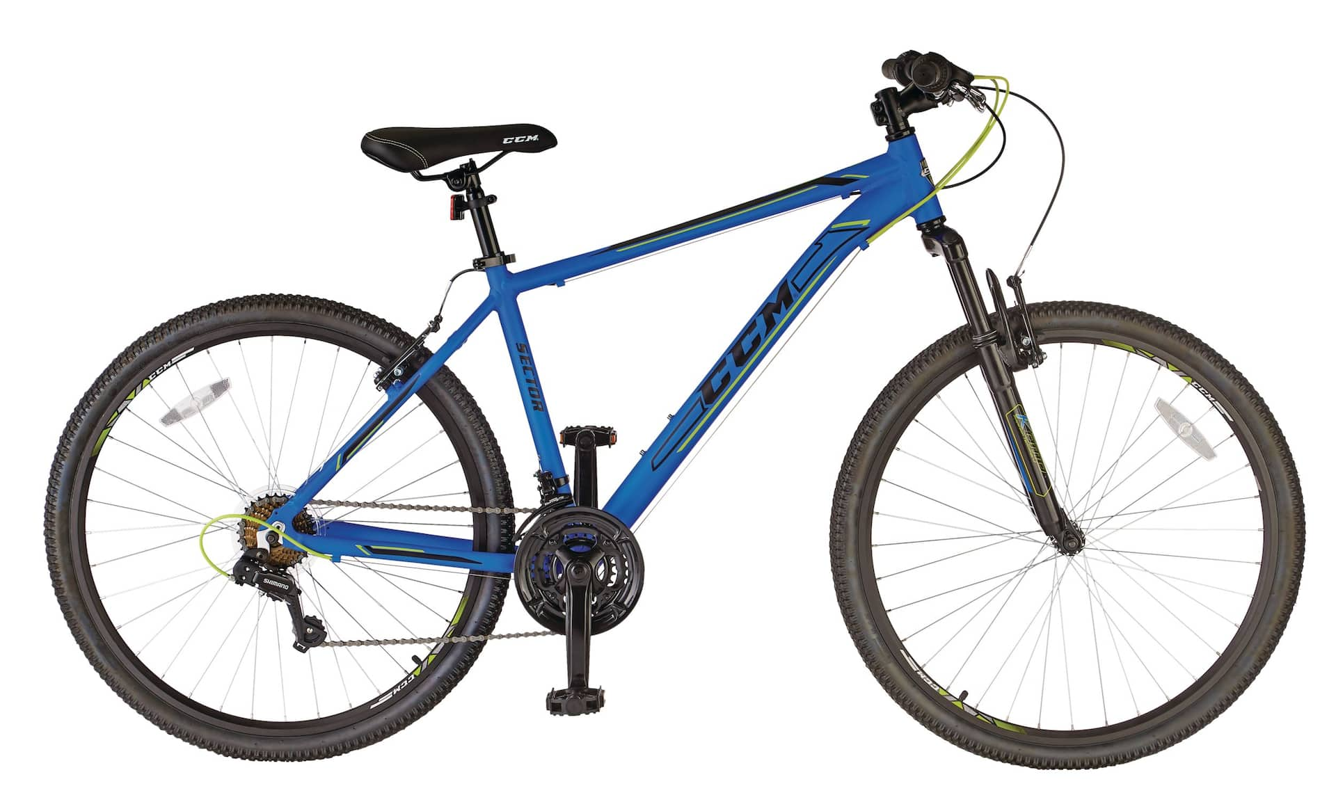 CCM FS Sector Hardtail Mountain Bike 21 Speed 27.5 in Blue