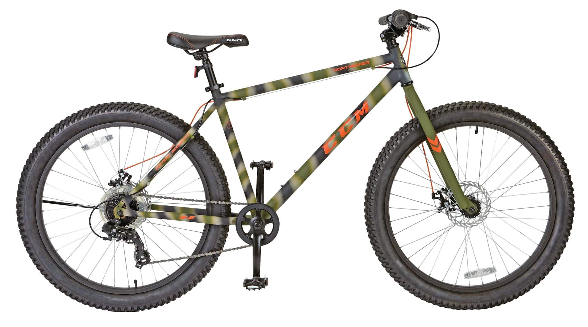 CCM Northerner Wide Tire Hardtail Mountain Bike 26 in Canadian Tire