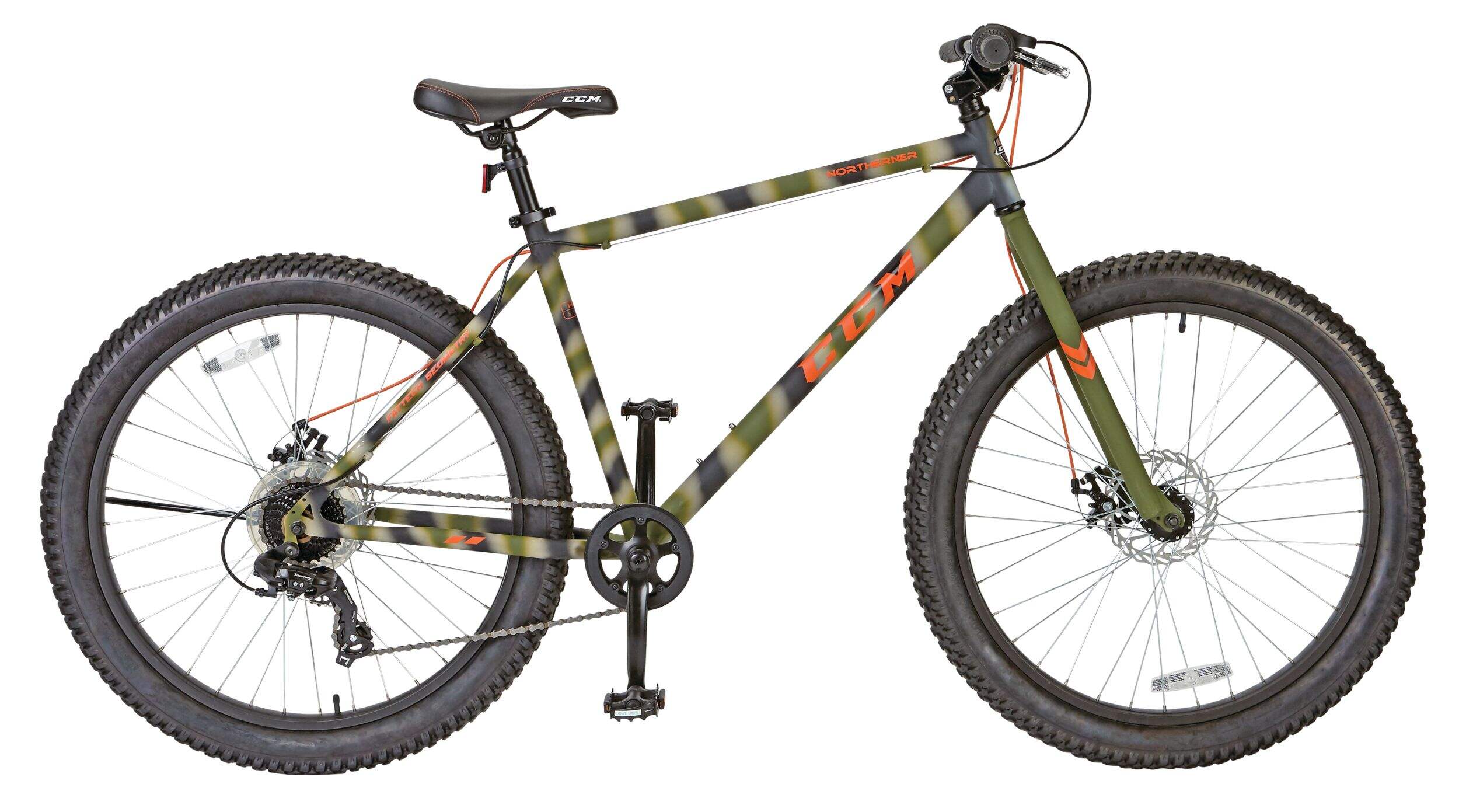 CCM Northerner Wide Tire Hardtail Mountain Bike, 26-in Side_Right