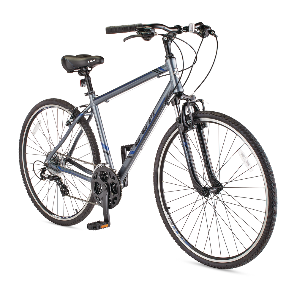 ccm excursion men's hybrid bike 700c review