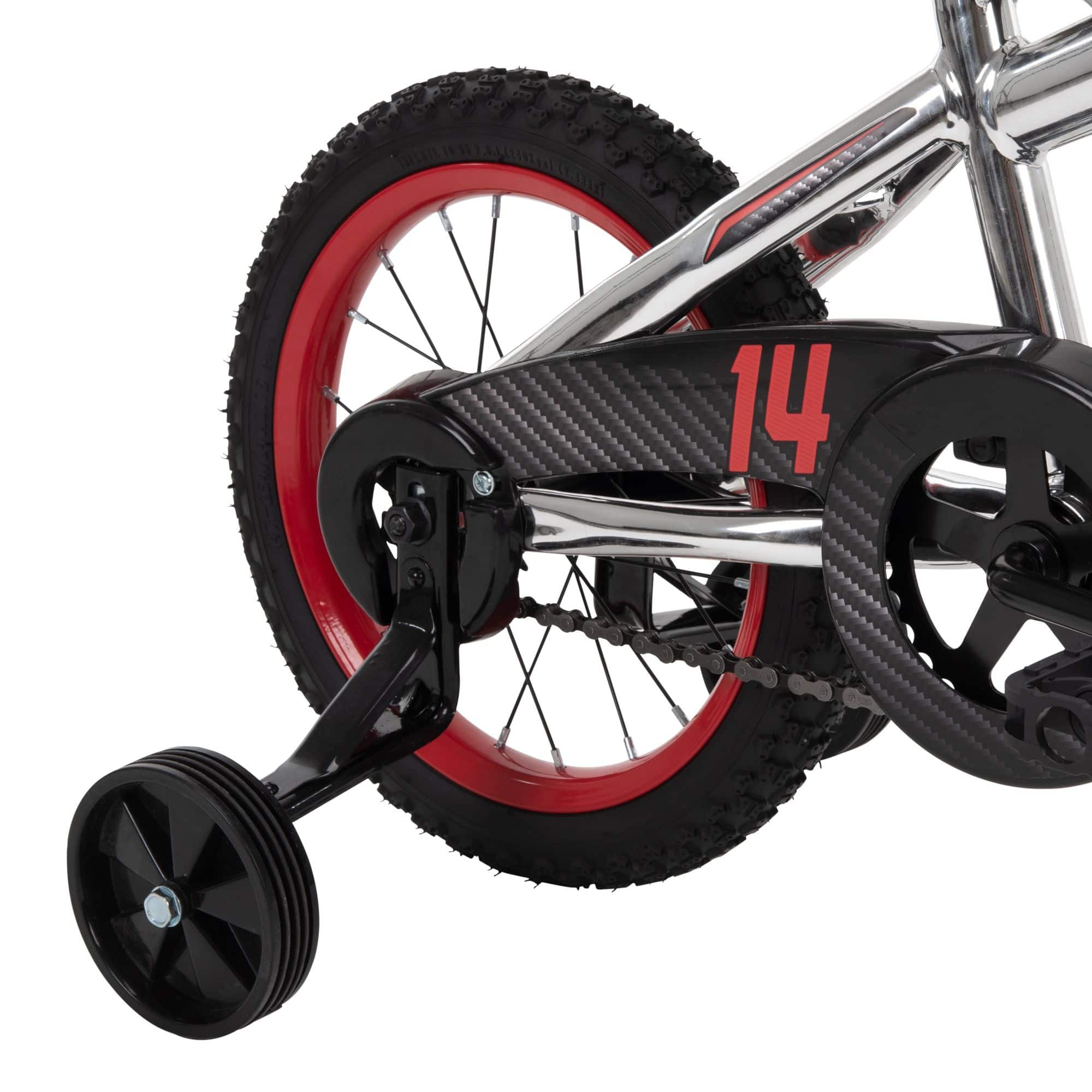 Supercycle Nite Metaloid Kids Bike 14 in Silver Red Canadian Tire