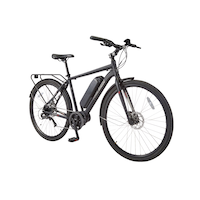 Raleigh Getaway 36V All-Terrain Electric Bike, 700C Wheels, Black