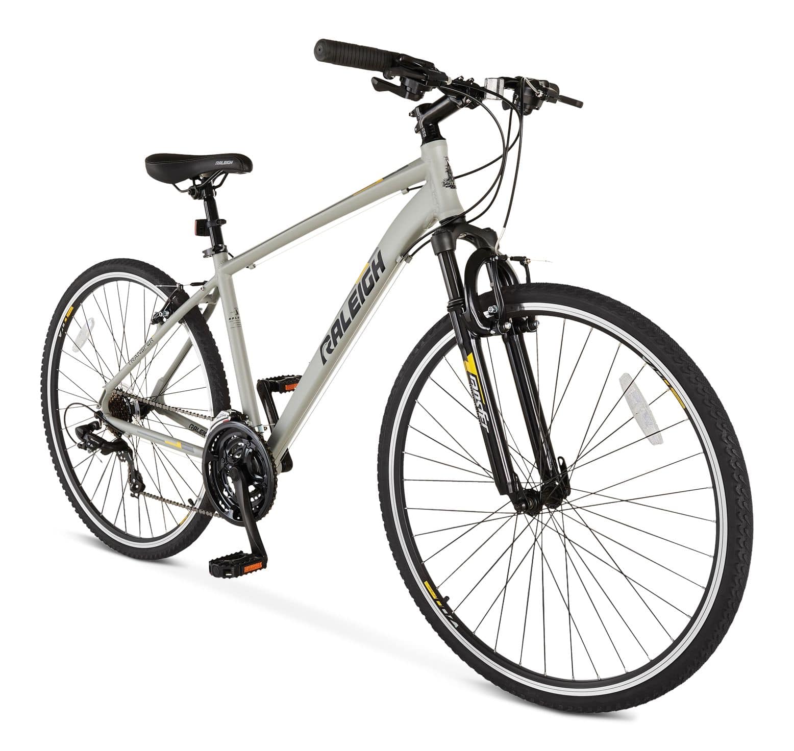 Raleigh Route Hybrid Bike, 700C, Grey Canadian Tire