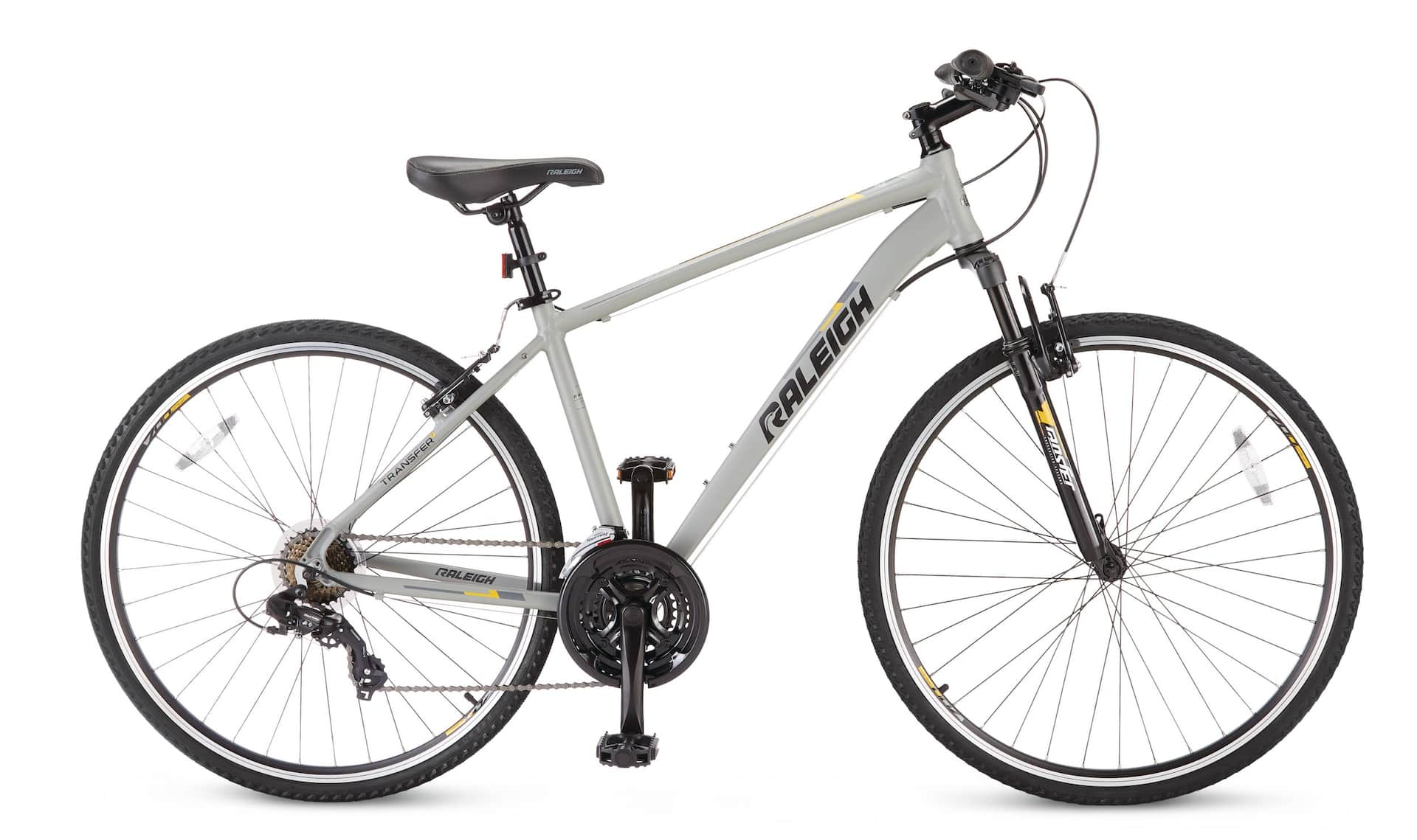 Raleigh Route Hybrid Bike 700C Grey Canadian Tire