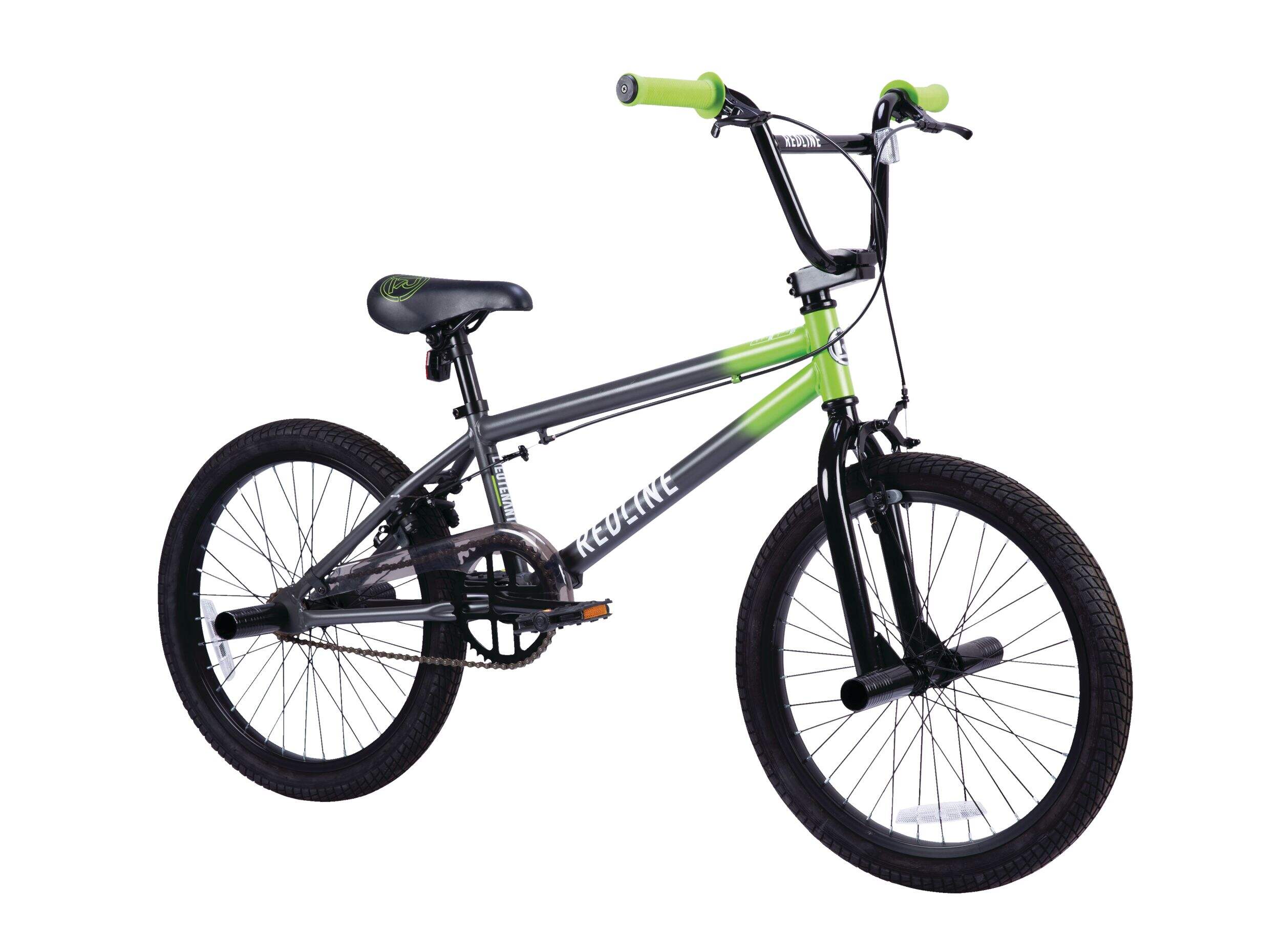 Redline Lieutenant BMX Bike, 20-in Wheel, Green Front_Three_Fourths_Angled_Right