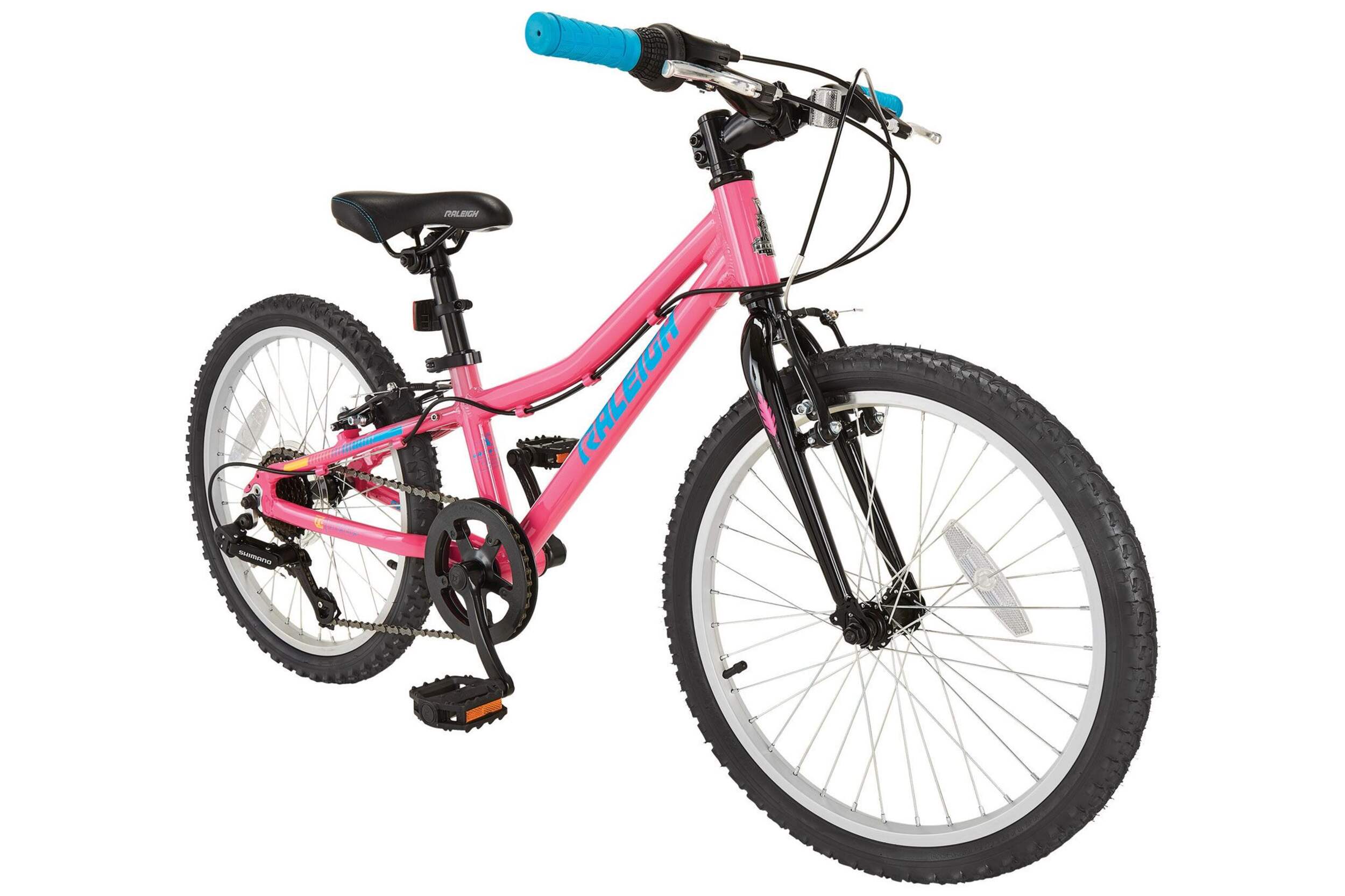 Raleigh Vibe Youth Bike,  20-in, Pink Front_Three_Fourths_Angled_Right