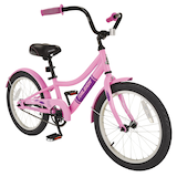 Vélo de promenade Raleigh Sunset, enfants, roue de 18 po, rose Front_Three_Fourths_Angled_Right