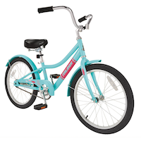 Vélo de promenade Raleigh Sunrise, jeunes, roue de 20 po, bleu sarcelle