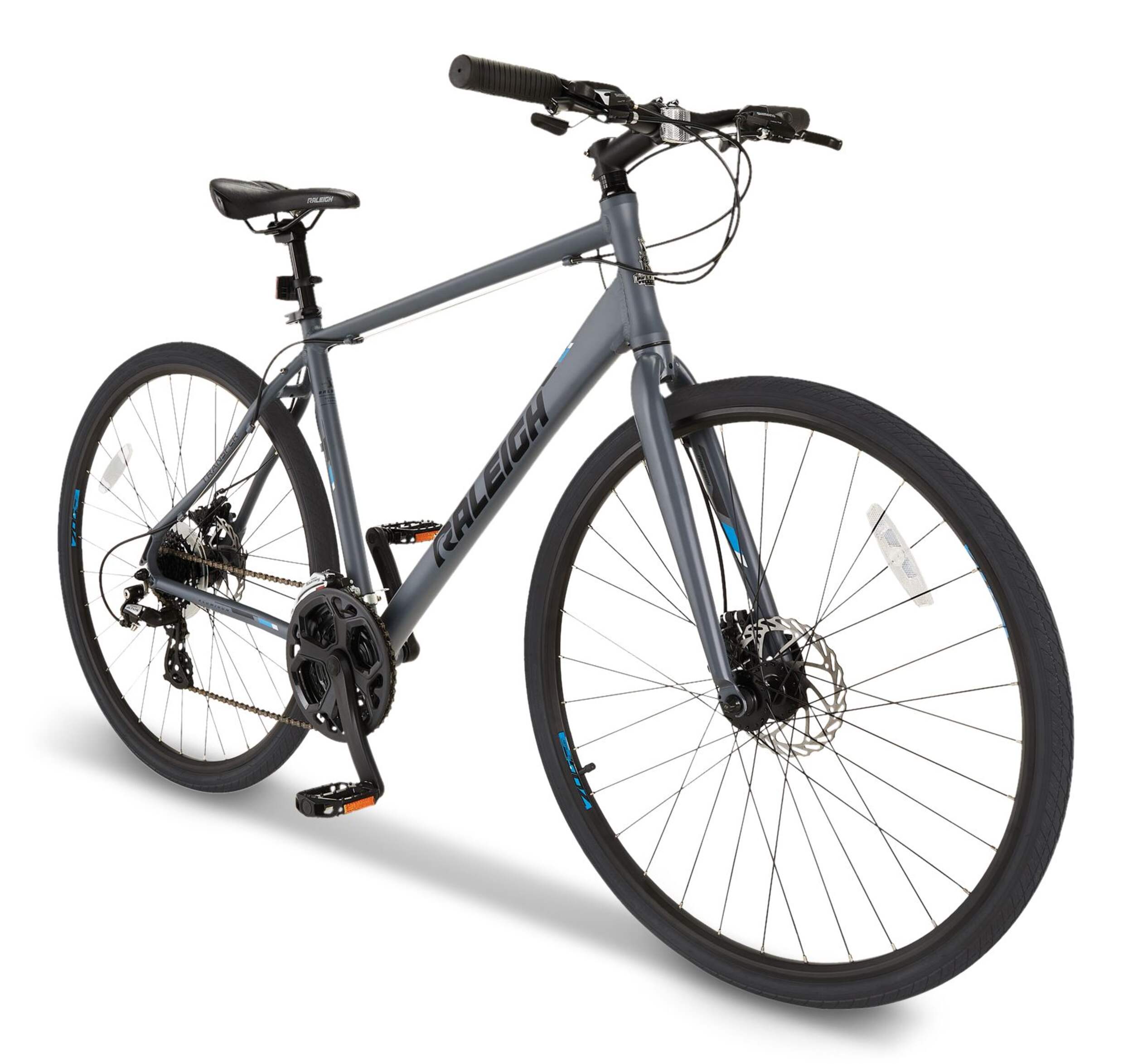 Vélo de mise en forme Raleigh Aura, 700 C, gris Front_Angled_Right