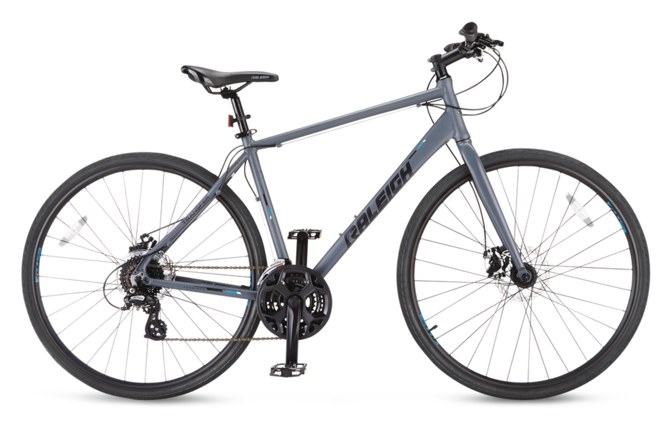 Raleigh Aura Fitness Bike, 700C, Grey