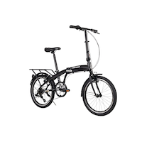 Vélo pliable Raleigh Flex, 20 po, noir Front_Three_Fourths_Angled_Right