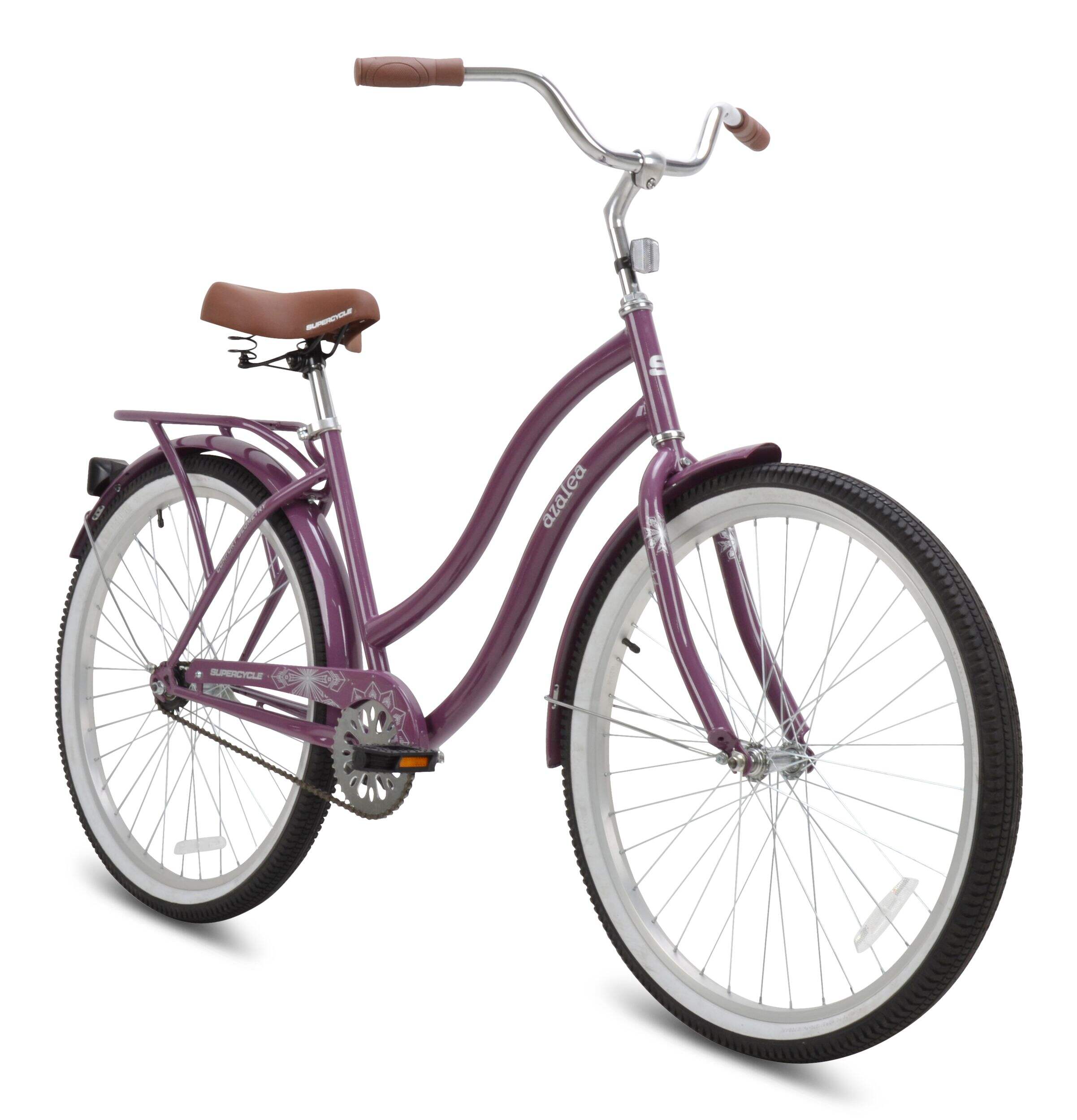 Supercycle Azalea Women's Comfort Bike, 26-in Wheel Front_Three_Fourths_Angled_Right