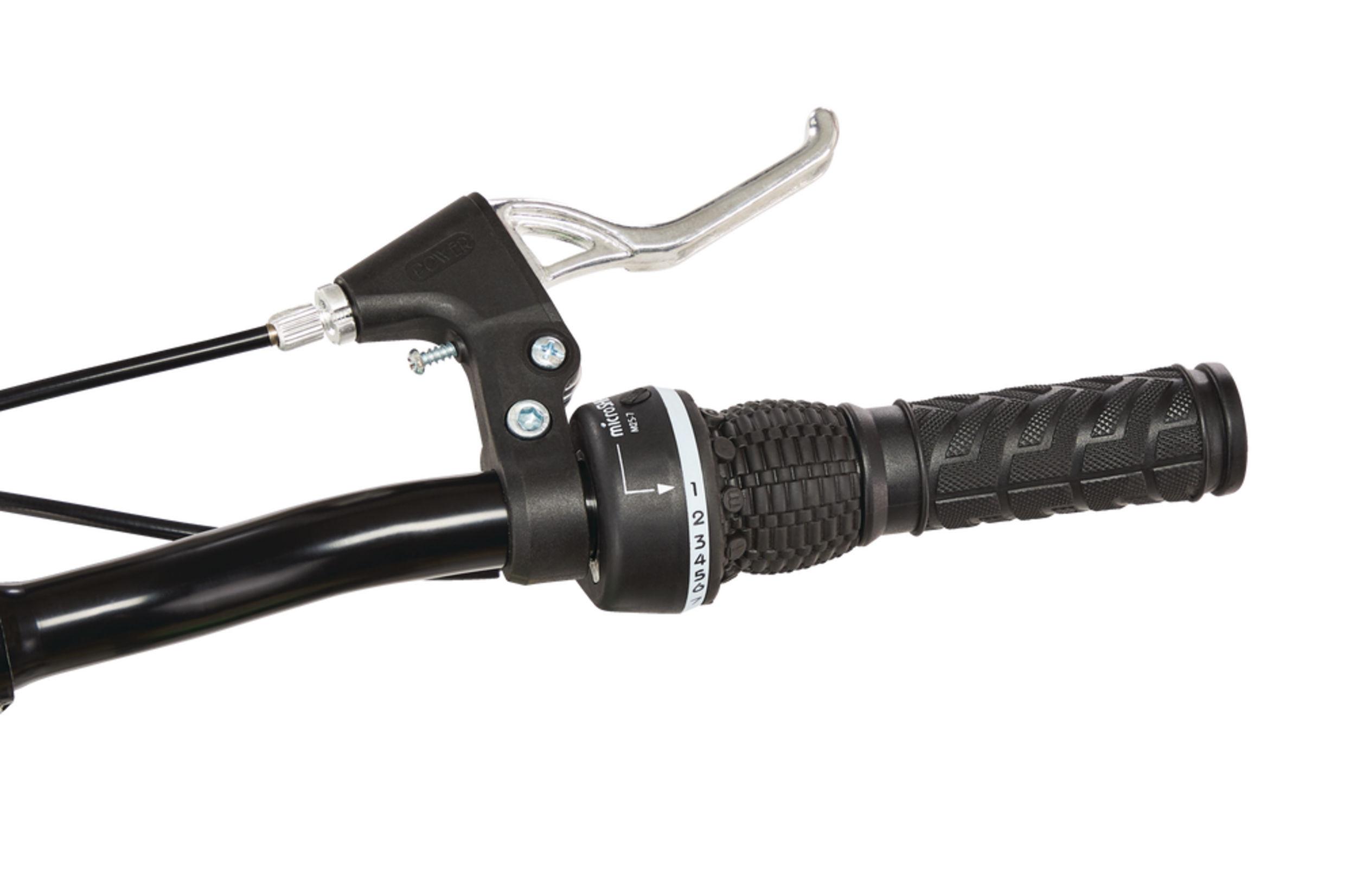 Supercycle Outlook Youth DualSuspension Mountain Bike, 24in, Grey