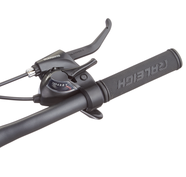 Raleigh Tracker DualSuspension Mountain Bike, 27.5in, Blue Canadian