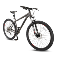 Vélo de montagne semi-rigide Raleigh Ridge HS, roue de 29 po, gris Front_Angled_Right