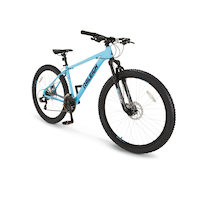 Vélo de montagne semi-rigide Raleigh Summit, 27,5 po, bleu pâle Front_Three_Fourths_Angled_Right